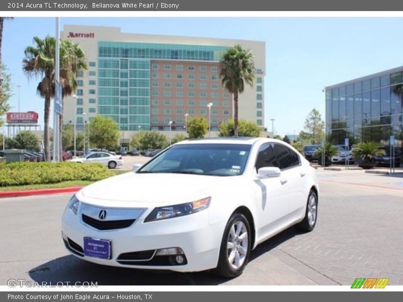 Bellanova White Pearl / Ebony 2014 Acura TL Technology