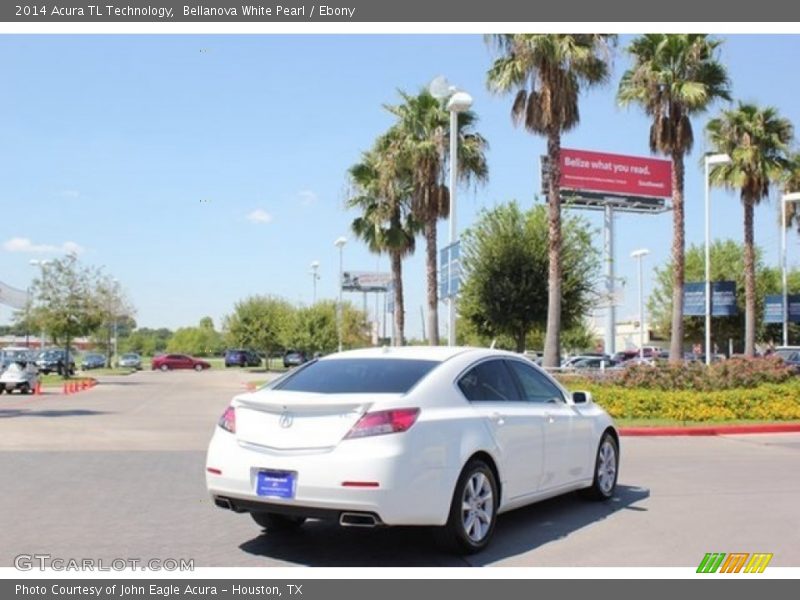 Bellanova White Pearl / Ebony 2014 Acura TL Technology