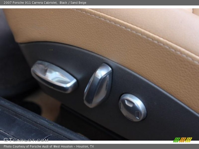 Black / Sand Beige 2007 Porsche 911 Carrera Cabriolet