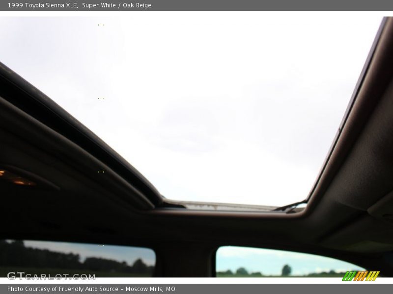 Super White / Oak Beige 1999 Toyota Sienna XLE