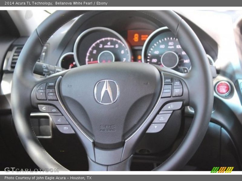 Bellanova White Pearl / Ebony 2014 Acura TL Technology