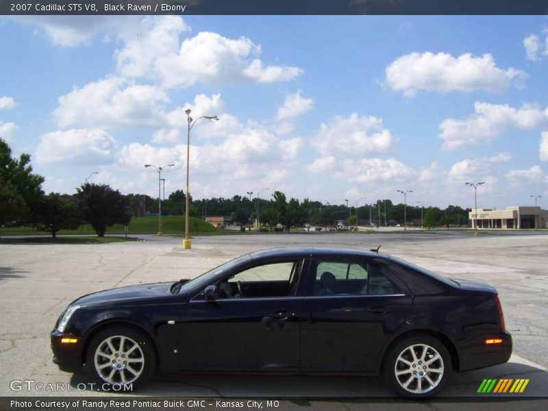 Black Raven / Ebony 2007 Cadillac STS V8