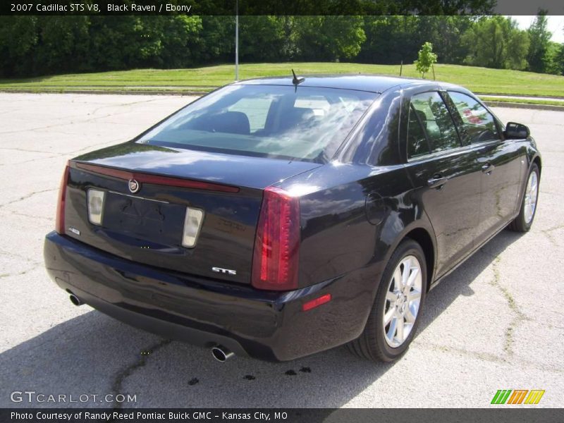 Black Raven / Ebony 2007 Cadillac STS V8