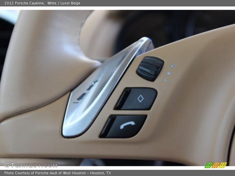 White / Luxor Beige 2012 Porsche Cayenne