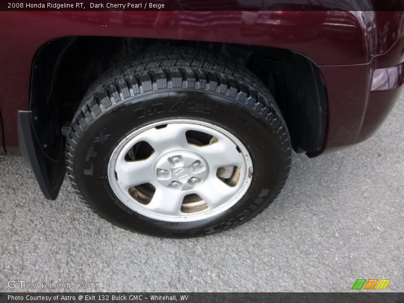 Dark Cherry Pearl / Beige 2008 Honda Ridgeline RT