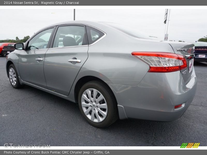 Magnetic Gray / Charcoal 2014 Nissan Sentra SV