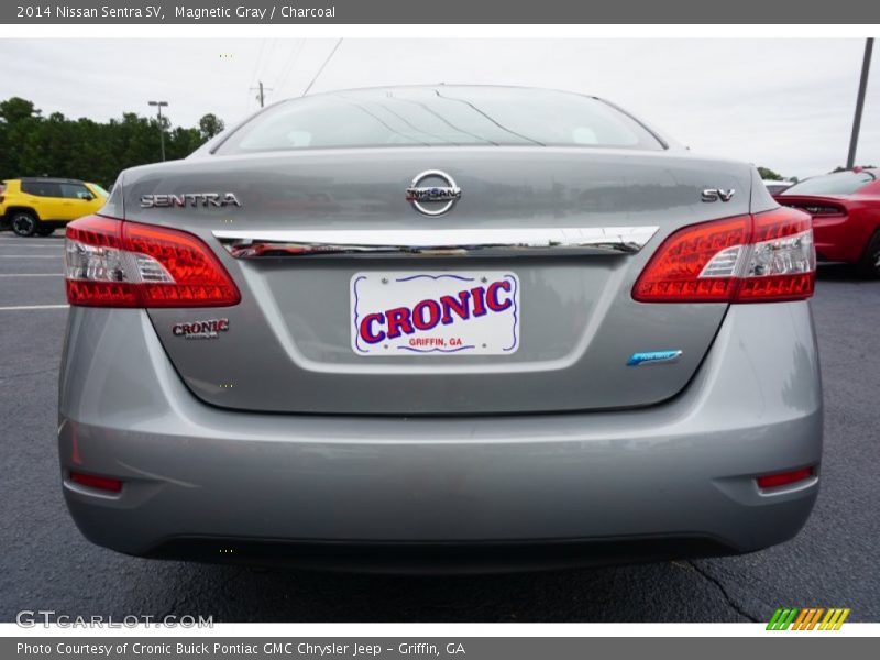 Magnetic Gray / Charcoal 2014 Nissan Sentra SV