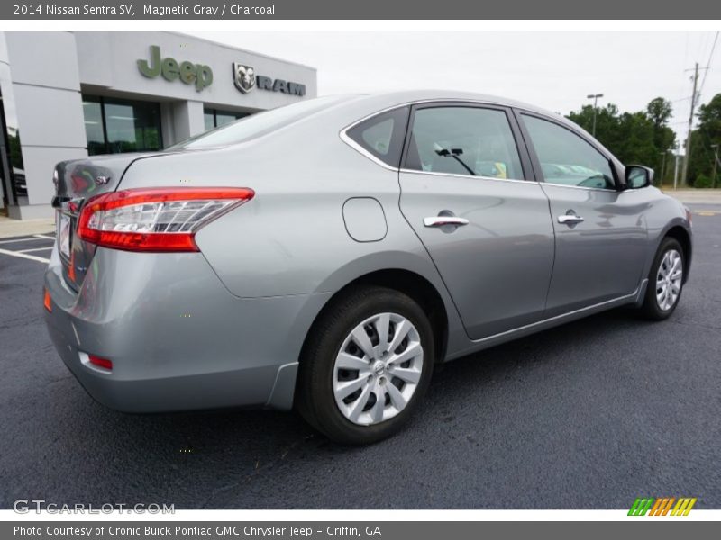 Magnetic Gray / Charcoal 2014 Nissan Sentra SV