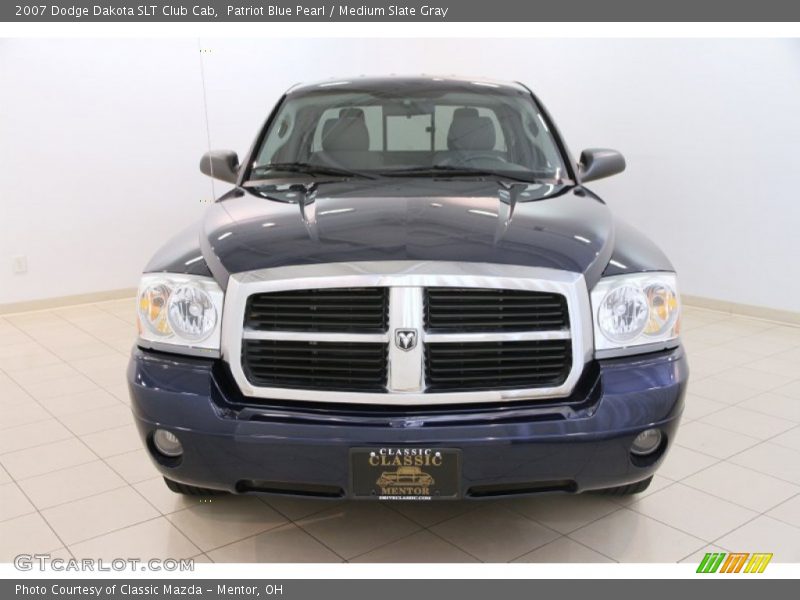 Patriot Blue Pearl / Medium Slate Gray 2007 Dodge Dakota SLT Club Cab