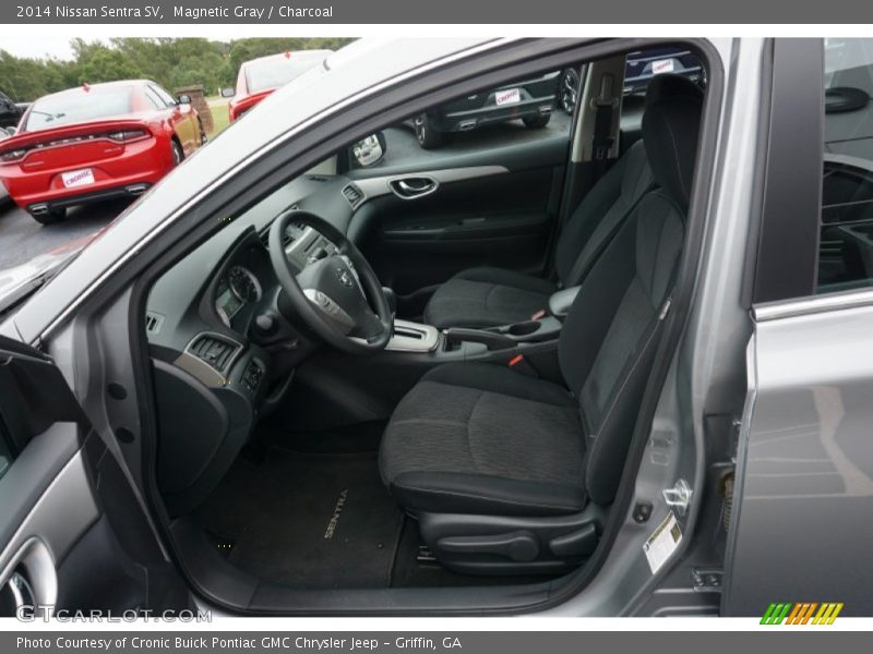 Magnetic Gray / Charcoal 2014 Nissan Sentra SV