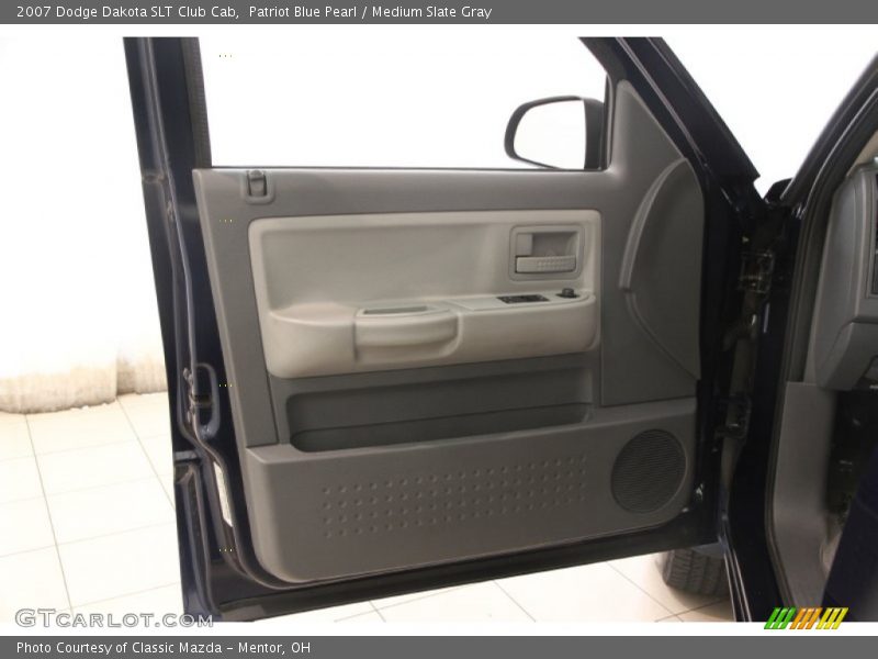 Patriot Blue Pearl / Medium Slate Gray 2007 Dodge Dakota SLT Club Cab