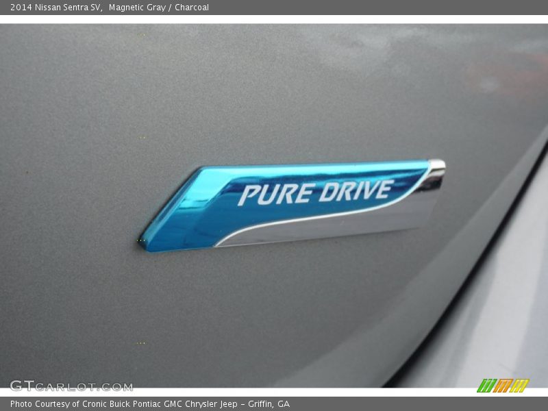 Magnetic Gray / Charcoal 2014 Nissan Sentra SV