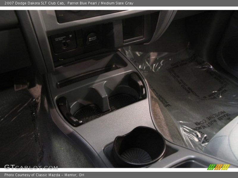 Patriot Blue Pearl / Medium Slate Gray 2007 Dodge Dakota SLT Club Cab
