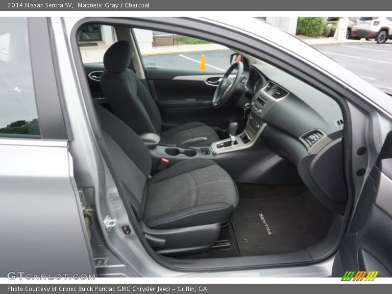 Magnetic Gray / Charcoal 2014 Nissan Sentra SV