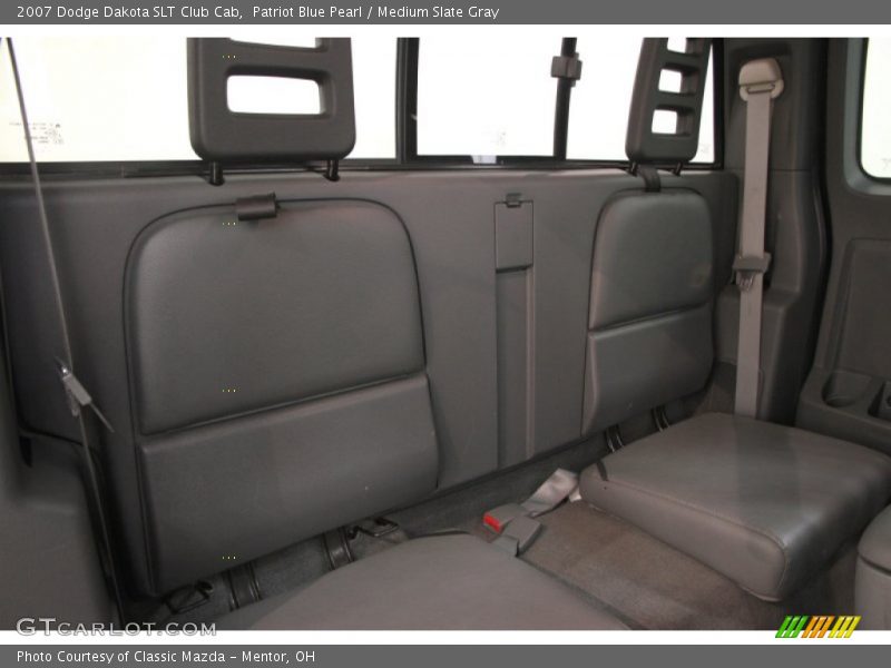 Patriot Blue Pearl / Medium Slate Gray 2007 Dodge Dakota SLT Club Cab