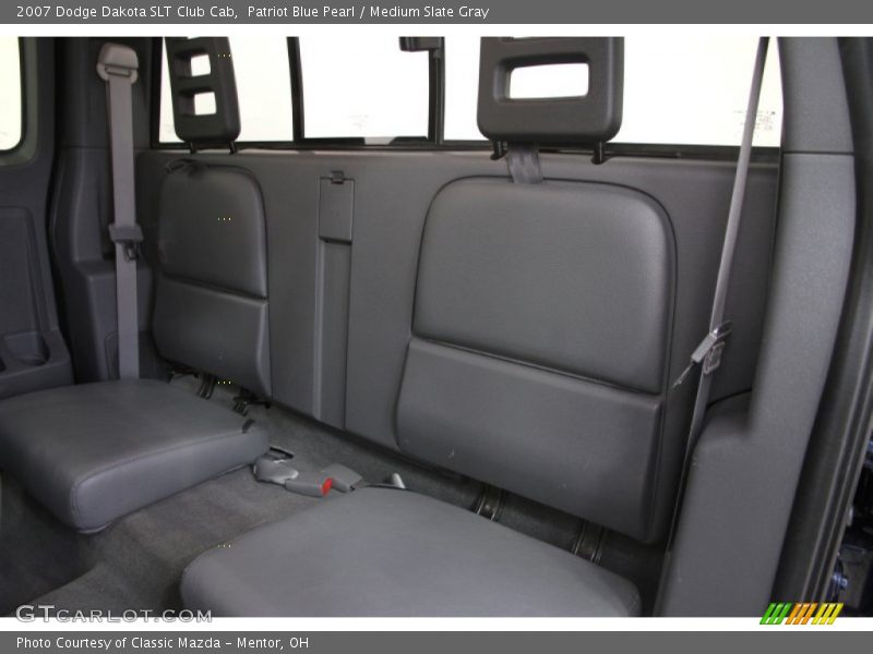 Patriot Blue Pearl / Medium Slate Gray 2007 Dodge Dakota SLT Club Cab