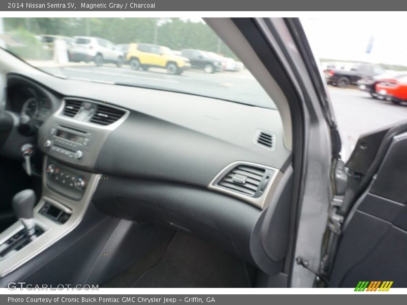 Magnetic Gray / Charcoal 2014 Nissan Sentra SV