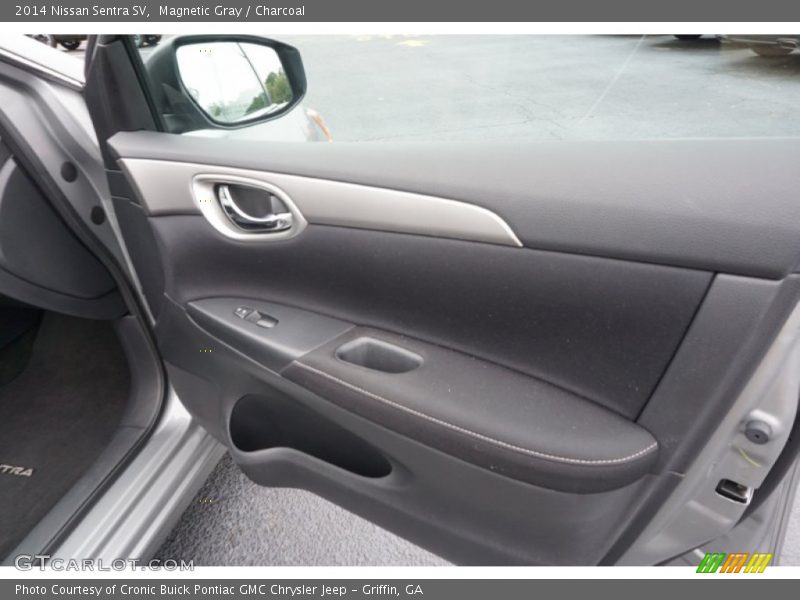 Magnetic Gray / Charcoal 2014 Nissan Sentra SV