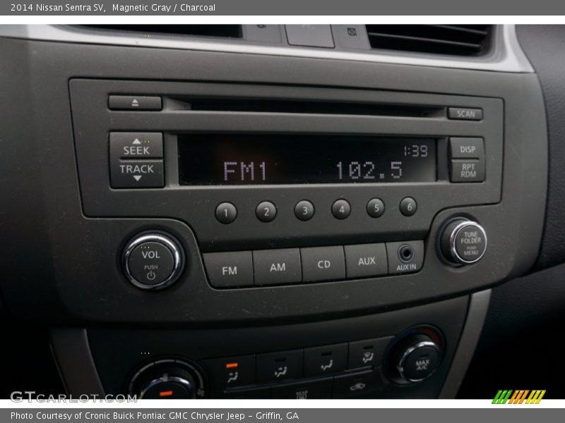 Magnetic Gray / Charcoal 2014 Nissan Sentra SV