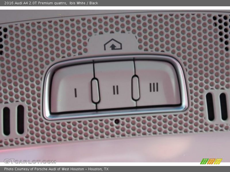 Ibis White / Black 2016 Audi A4 2.0T Premium quattro