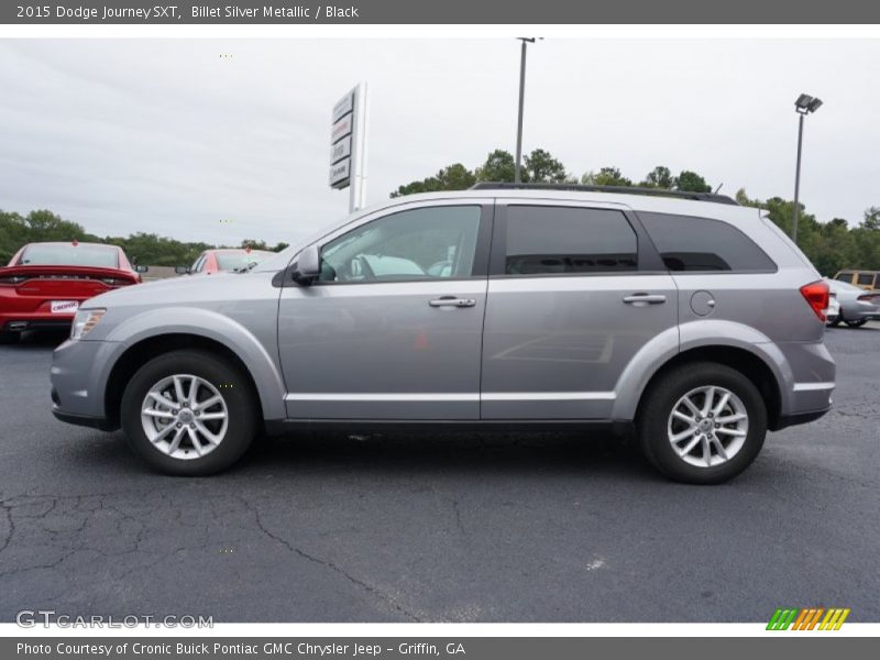 Billet Silver Metallic / Black 2015 Dodge Journey SXT