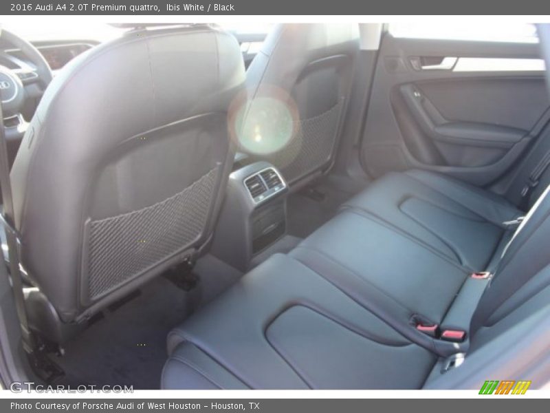 Ibis White / Black 2016 Audi A4 2.0T Premium quattro