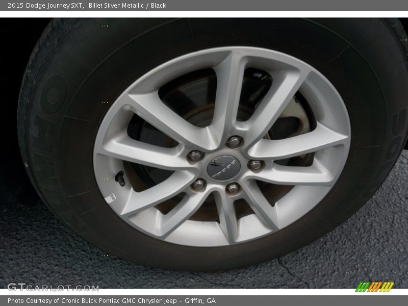 Billet Silver Metallic / Black 2015 Dodge Journey SXT