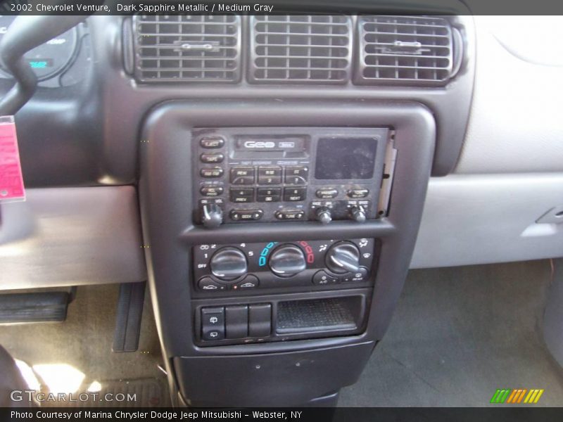 Dark Sapphire Metallic / Medium Gray 2002 Chevrolet Venture