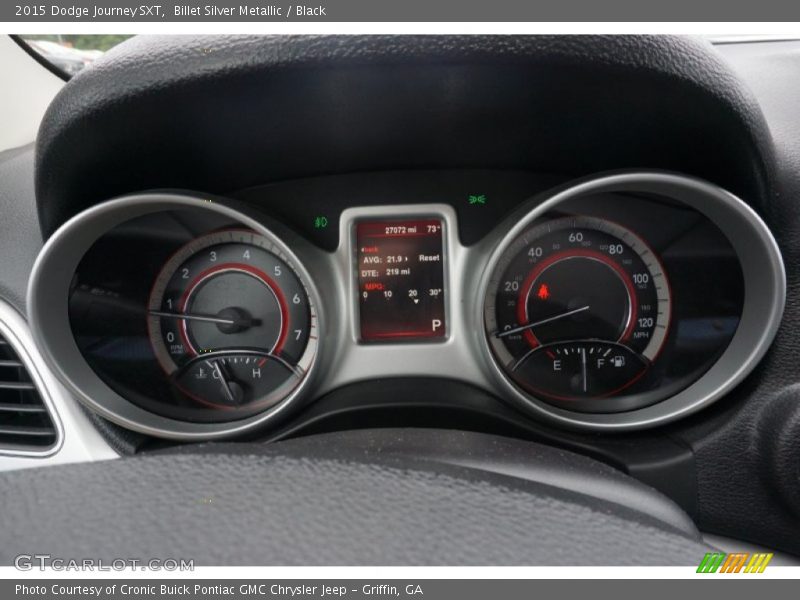 Billet Silver Metallic / Black 2015 Dodge Journey SXT