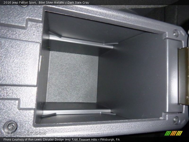 Billet Silver Metallic / Dark Slate Gray 2016 Jeep Patriot Sport