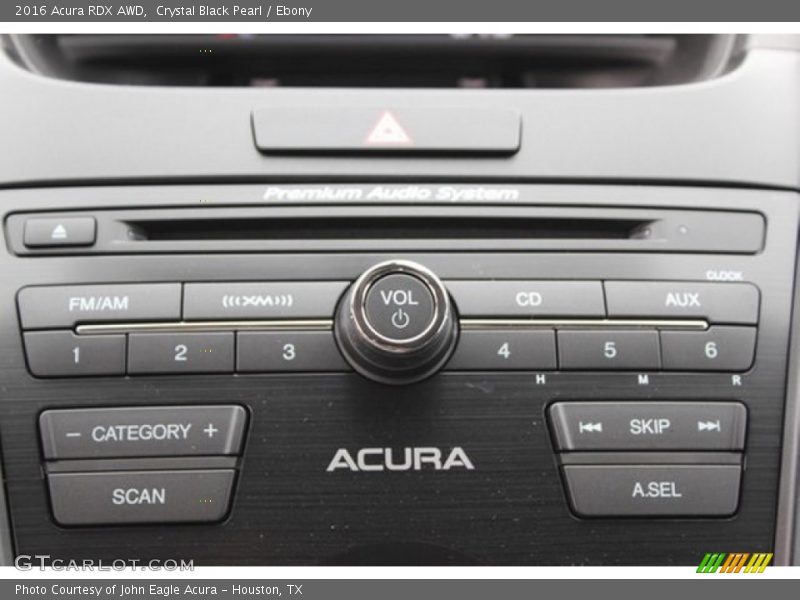 Controls of 2016 RDX AWD