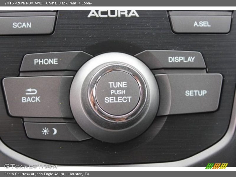 Controls of 2016 RDX AWD
