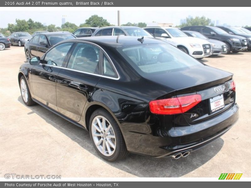 Brilliant Black / Black 2016 Audi A4 2.0T Premium quattro