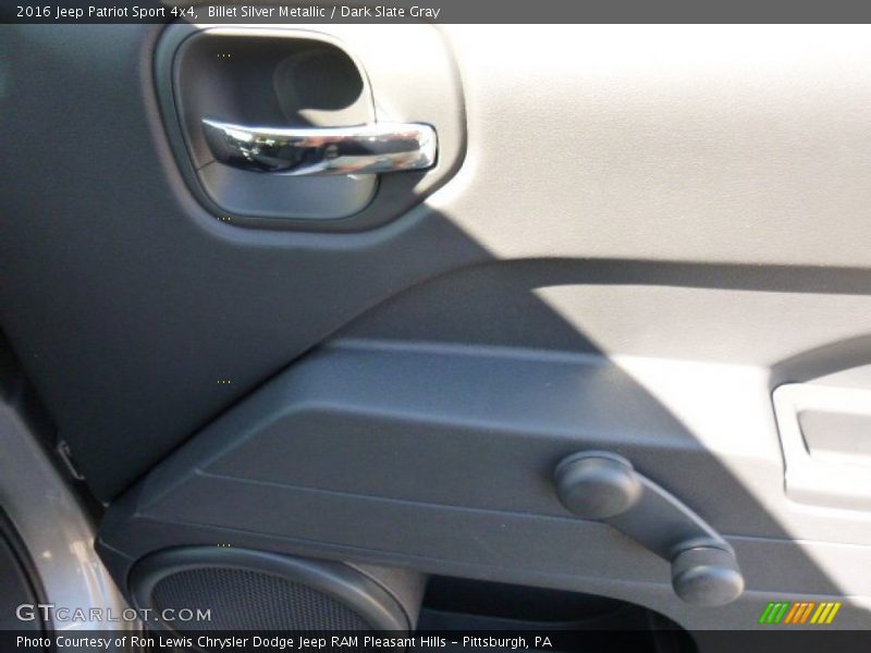 Billet Silver Metallic / Dark Slate Gray 2016 Jeep Patriot Sport 4x4