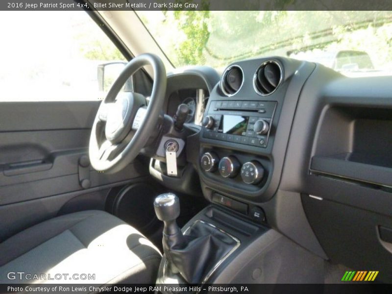 Billet Silver Metallic / Dark Slate Gray 2016 Jeep Patriot Sport 4x4