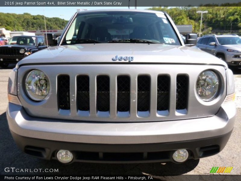 Billet Silver Metallic / Dark Slate Gray 2016 Jeep Patriot Sport 4x4