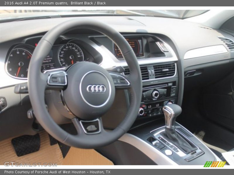 Brilliant Black / Black 2016 Audi A4 2.0T Premium quattro