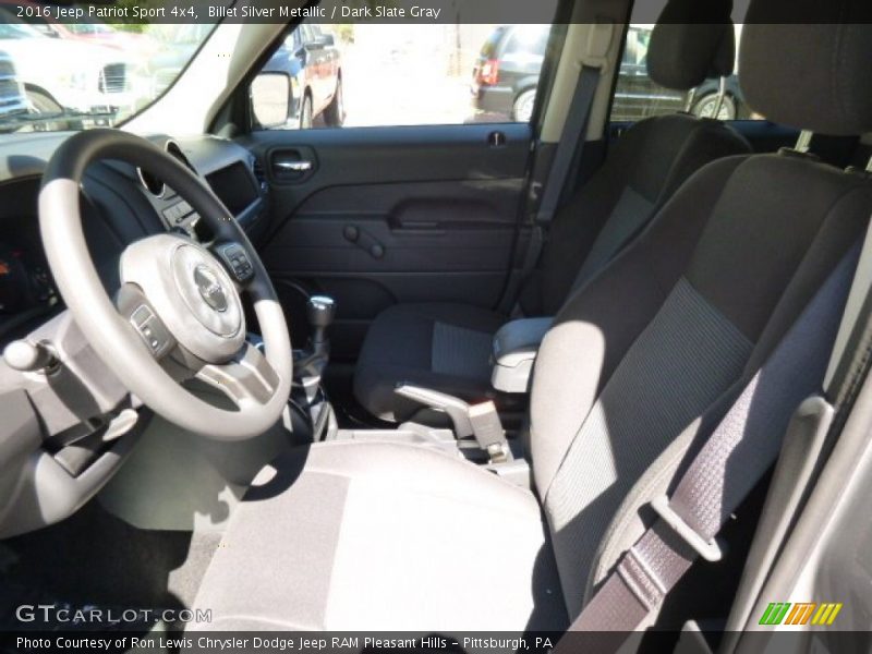 Billet Silver Metallic / Dark Slate Gray 2016 Jeep Patriot Sport 4x4