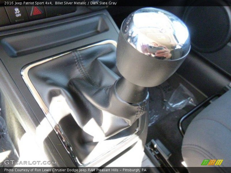 Billet Silver Metallic / Dark Slate Gray 2016 Jeep Patriot Sport 4x4