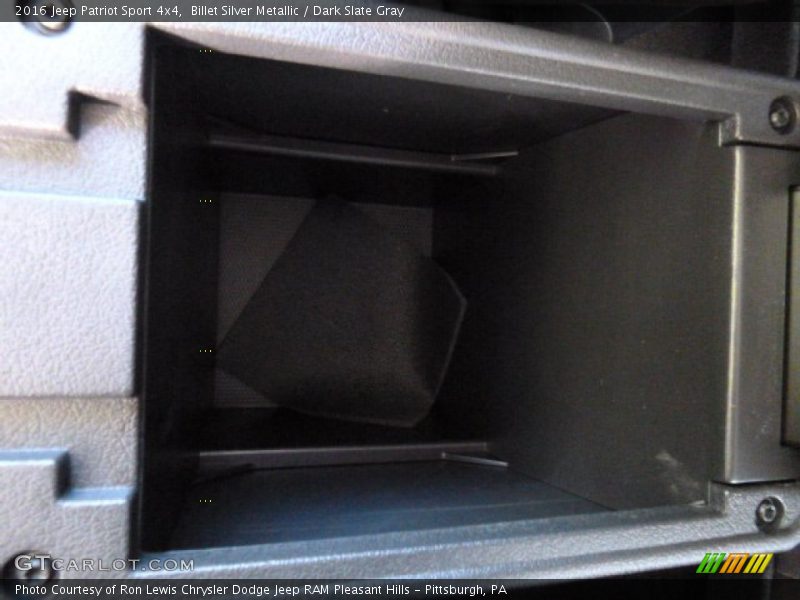 Billet Silver Metallic / Dark Slate Gray 2016 Jeep Patriot Sport 4x4