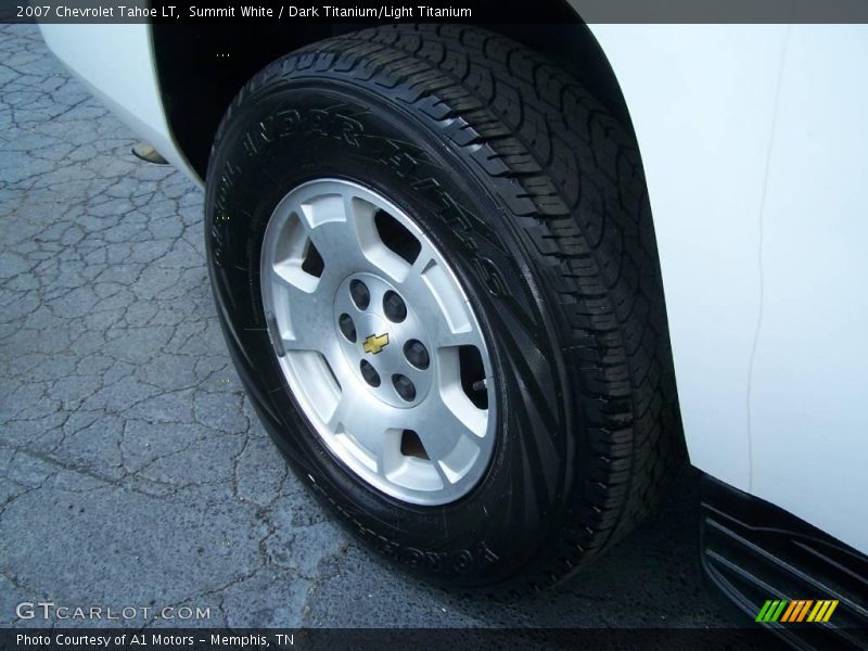 Summit White / Dark Titanium/Light Titanium 2007 Chevrolet Tahoe LT