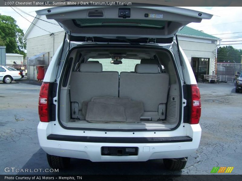 Summit White / Dark Titanium/Light Titanium 2007 Chevrolet Tahoe LT