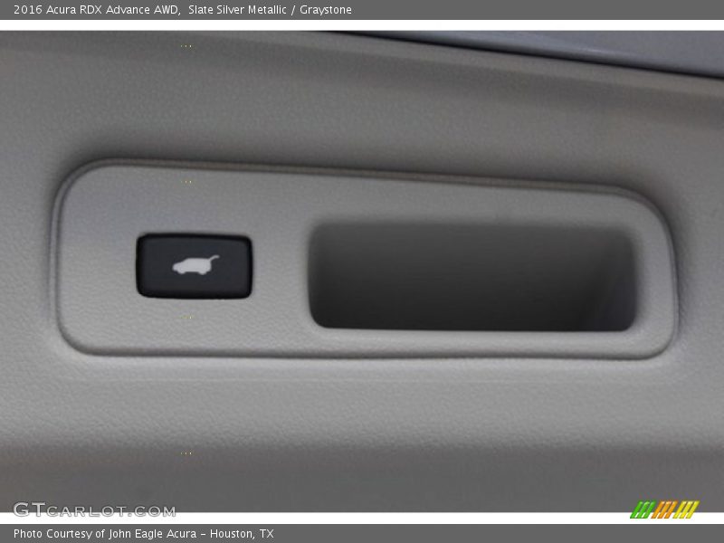 Slate Silver Metallic / Graystone 2016 Acura RDX Advance AWD