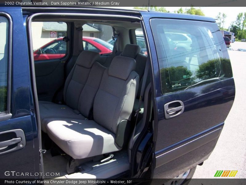 Dark Sapphire Metallic / Medium Gray 2002 Chevrolet Venture