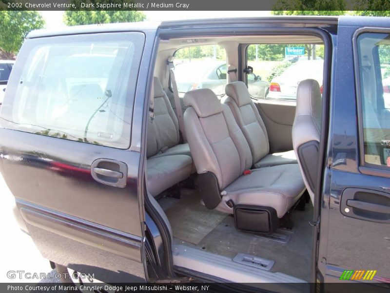 Dark Sapphire Metallic / Medium Gray 2002 Chevrolet Venture