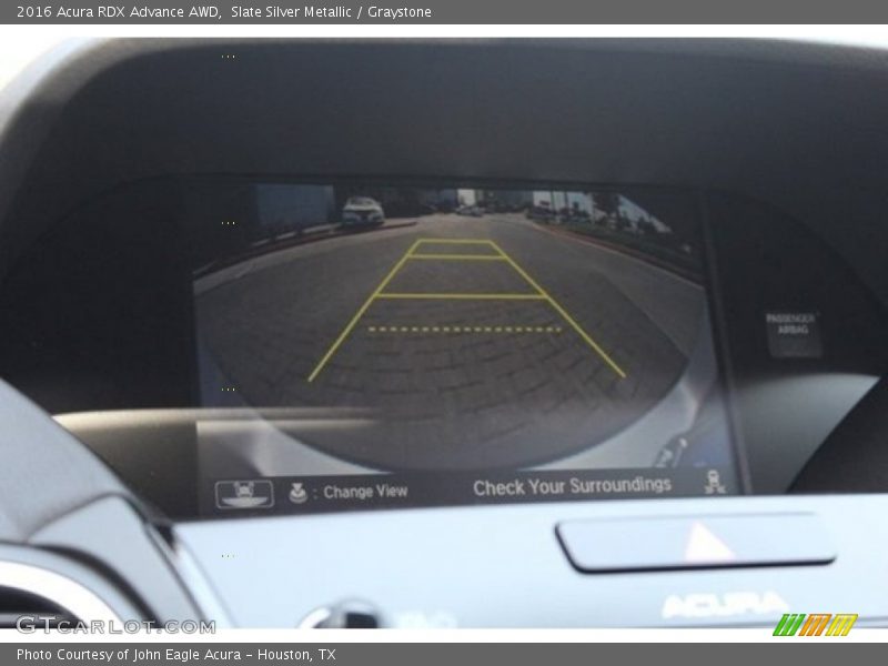 Slate Silver Metallic / Graystone 2016 Acura RDX Advance AWD