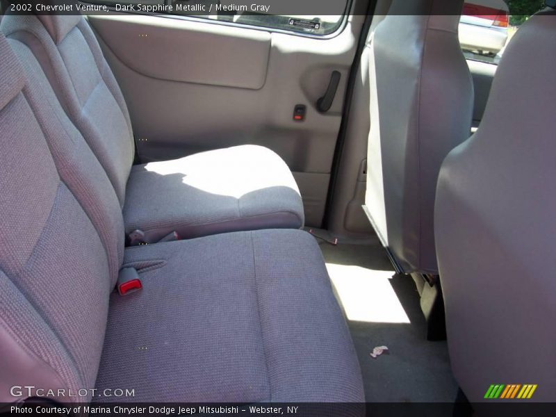 Dark Sapphire Metallic / Medium Gray 2002 Chevrolet Venture