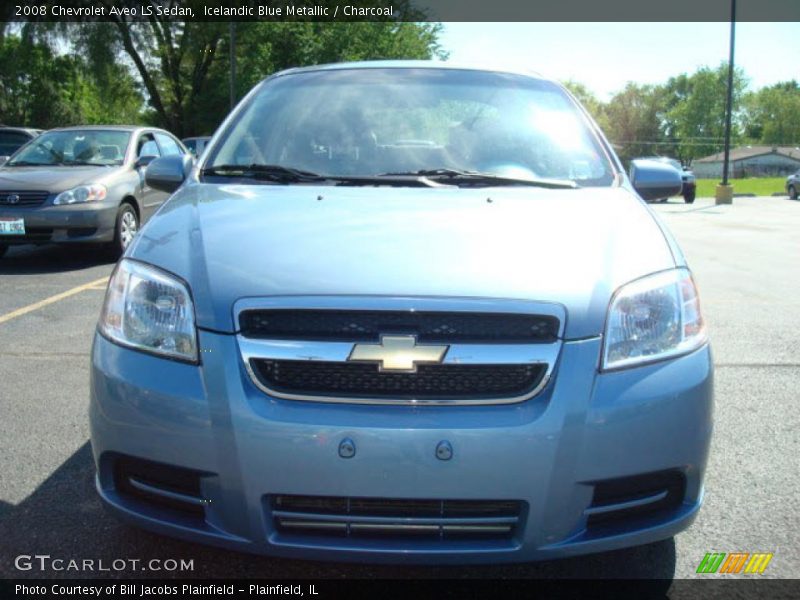 Icelandic Blue Metallic / Charcoal 2008 Chevrolet Aveo LS Sedan
