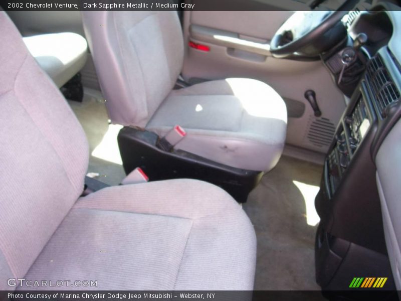 Dark Sapphire Metallic / Medium Gray 2002 Chevrolet Venture