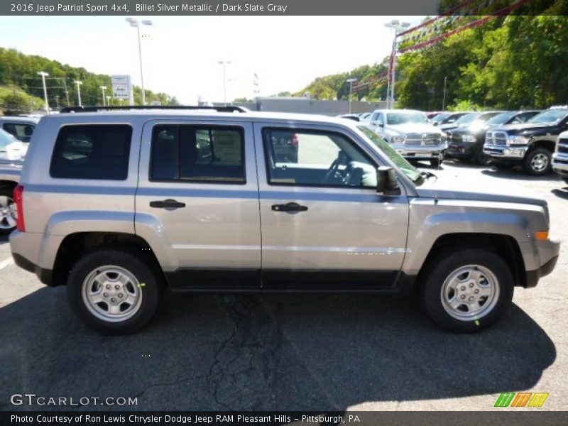 Billet Silver Metallic / Dark Slate Gray 2016 Jeep Patriot Sport 4x4